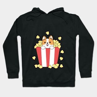 Corgi Popcorn - Corgi Foods - Corgi Lover - Cute Animals - Kawaii Pet - Cute Fast Foods Hoodie